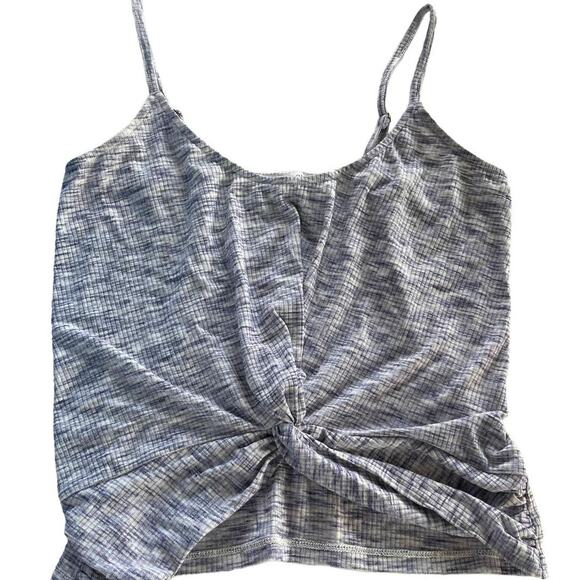 Heartloom Revolve Tank Top Womens X Small Blue White Heathered Twist Center - Picture 1 of 5